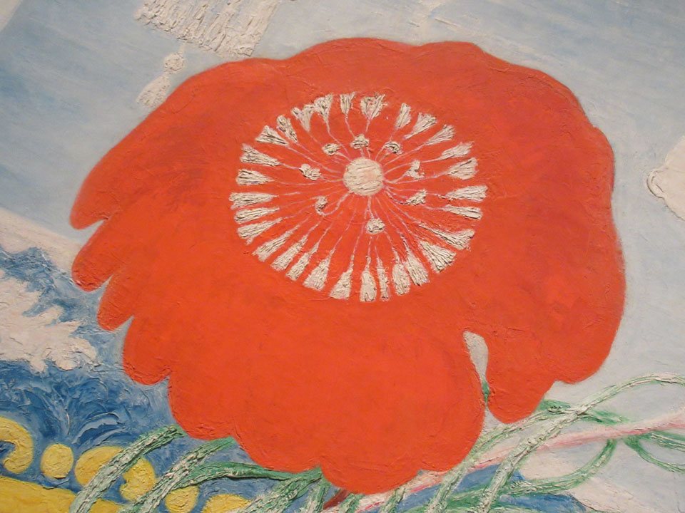 Florine-Stettheimer---flower-detail